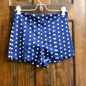 Polka dot shorts